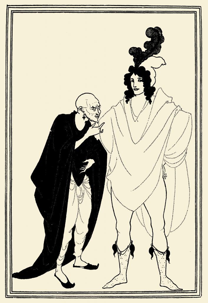 Beardsley, Aubrey (1872-1898) – Lysistrata 1896 – Examination (from Later Work)