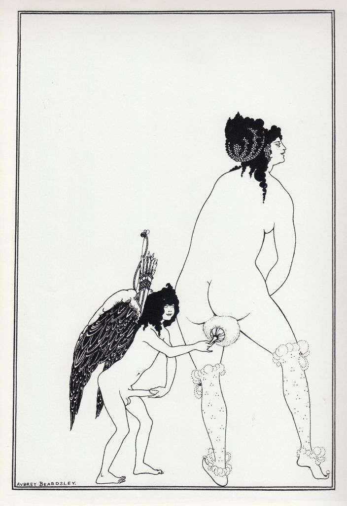 Beardsley, Aubrey (1872-1898) – Lysistrata 1896 – The Toilet of Lampito