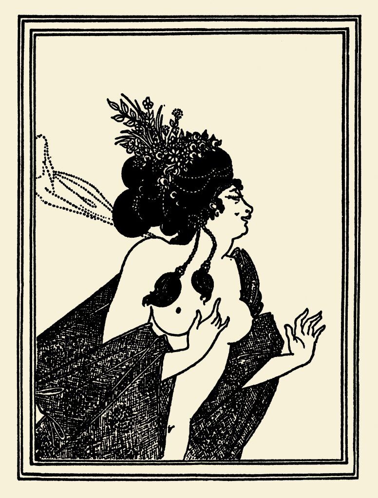 Beardsley, Aubrey (1872-1898) – Lysistrata 1896 – Vignette 1