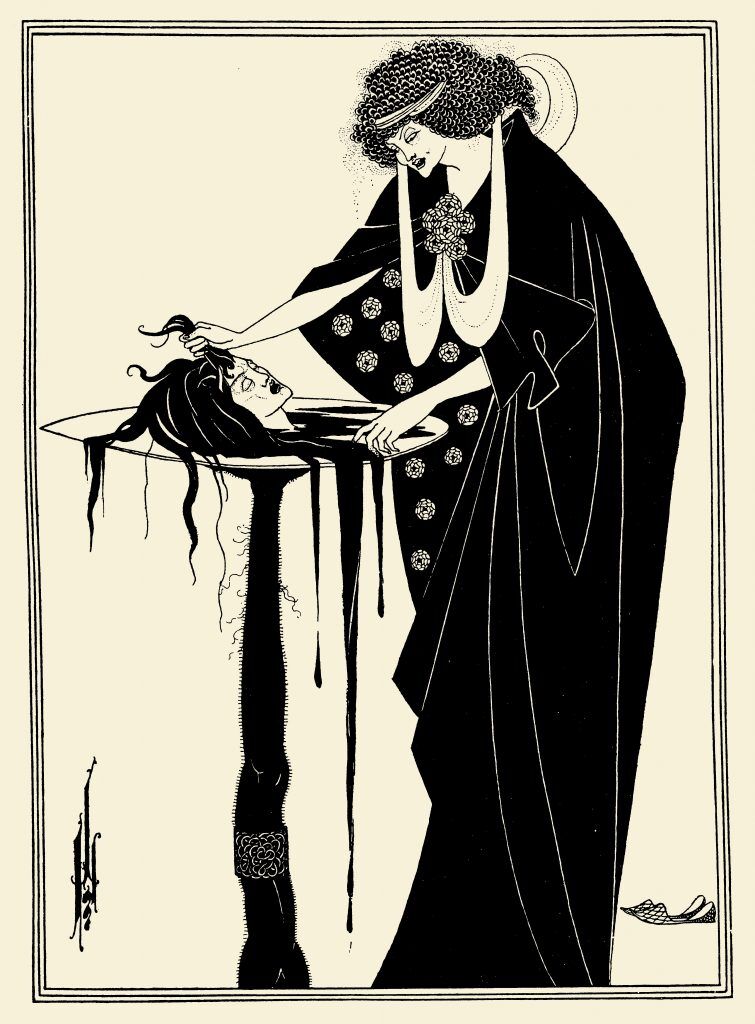 Beardsley, Aubrey (1872-1898) – Salomé 1894 – The Dancer’s Reward