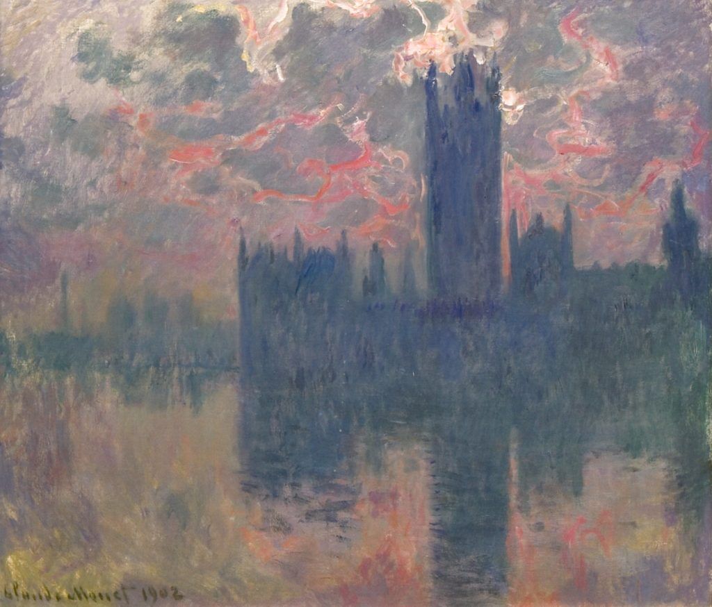 Monet, Claude (1840-1926) – Houses of Parliament, sunset 1902