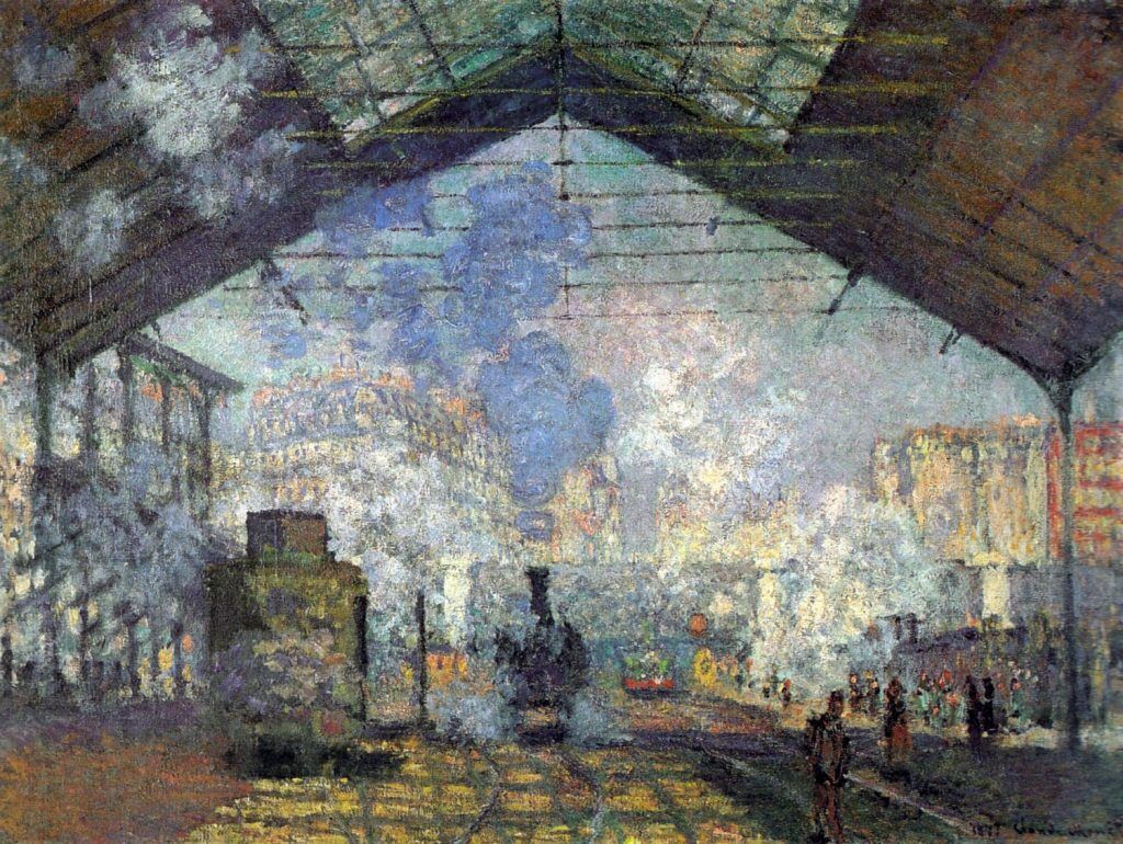 Monet, Claude (1840-1926) – La Gare St. Lazare 1877