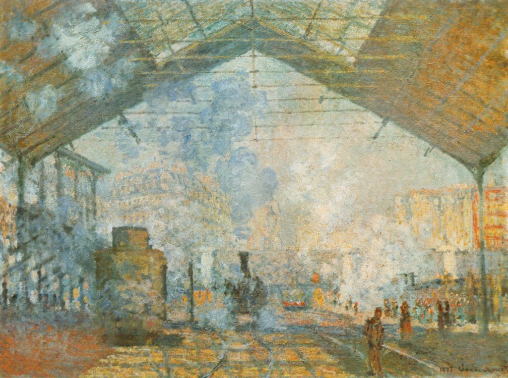 Monet, Claude (1840-1926) – La Gare St. Lazare 1877