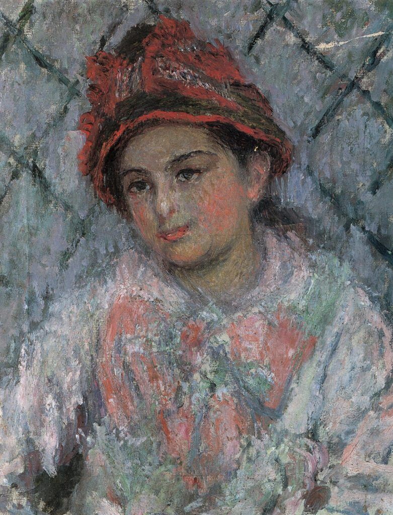 Monet, Claude (1840-1926) – Portrait of Blanche Hoschede 1880