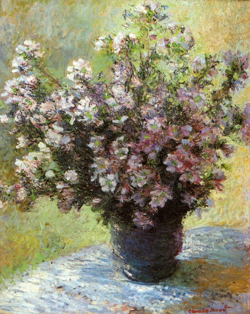 Monet, Claude (1840-1926) – Vase of Flowers 1881