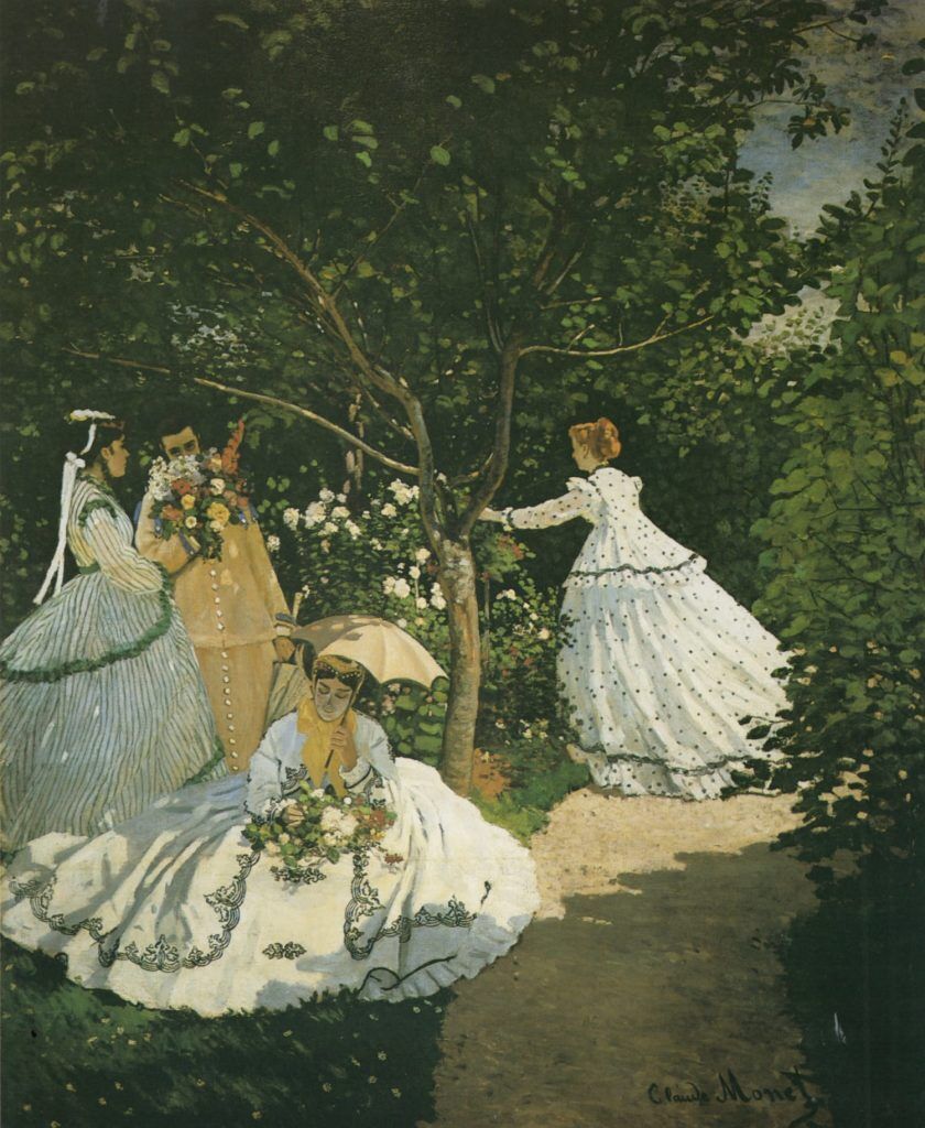 Monet, Claude (1840-1926) – Women in the Garden 1866