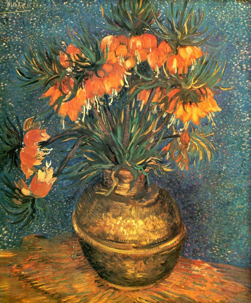 Van Gogh, V. (1853-1890) – Fritillarias in a copper vase 1886