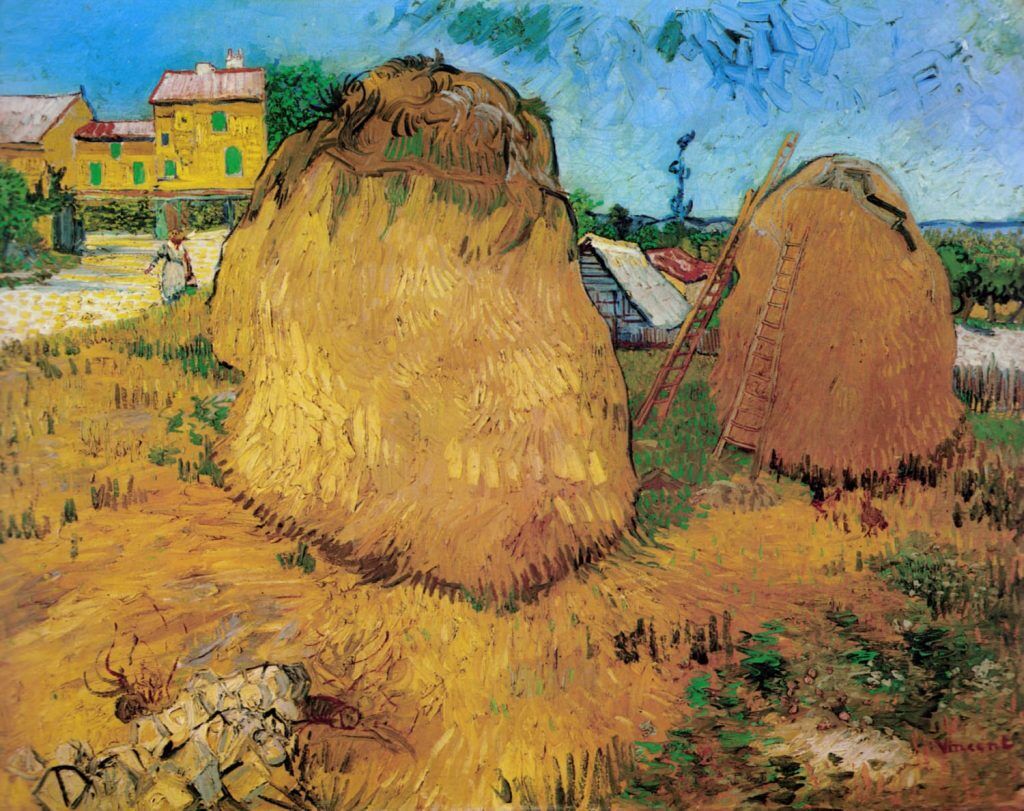 Van Gogh, V. (1853-1890) – Haystacks 1888