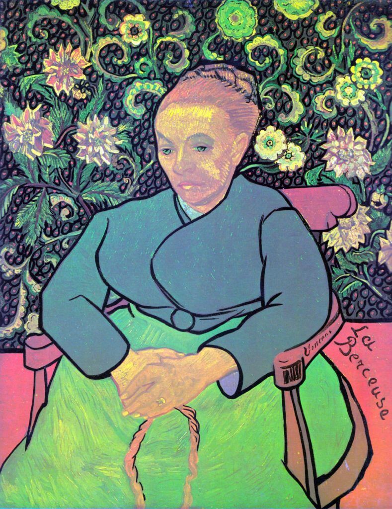 Van Gogh, V. (1853-1890) – La Berceuse (Mme Roulin) 1889