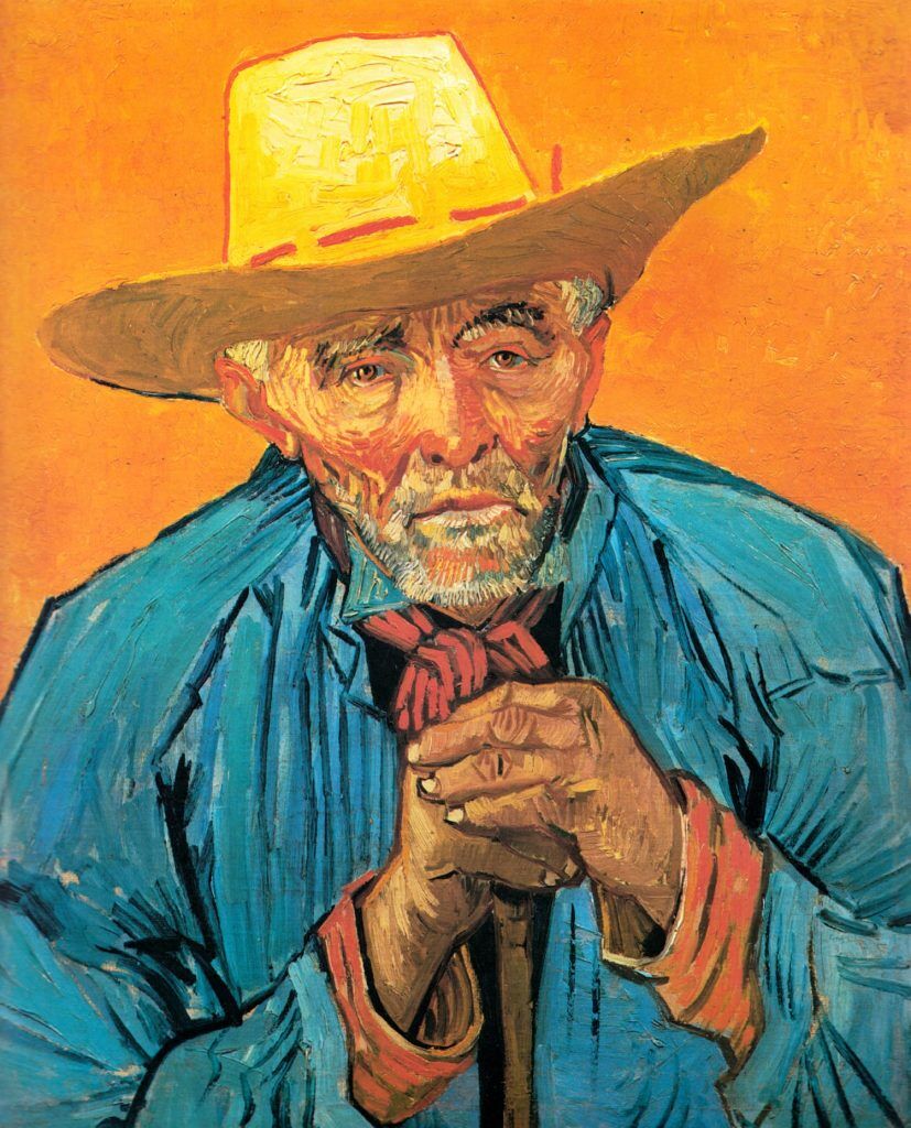 Van Gogh, V. (1853-1890) – Old peasant Patience Escalier 1888