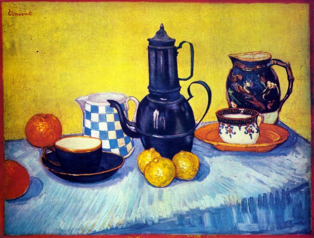 Van Gogh, V. (1853-1890) – Still life with coffee pot 1888