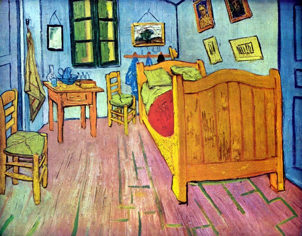 Van Gogh, V. (1853-1890) – Van Gogh’s bedroom at Arles 1889